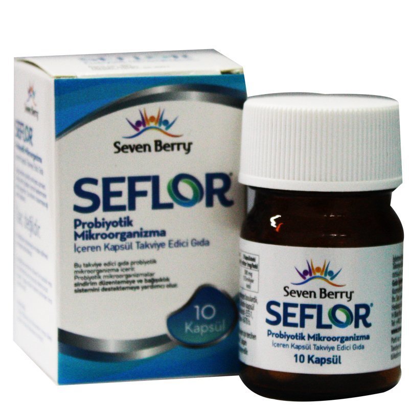 Seven Berry Seflor Probiyotik 10 Kapsül