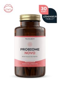 Next-Microbiome Probiome-Novo Probiyotik ve Prebiyotik 30 Çiğnenebilir Tablet