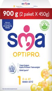 SMA Optipro 1 Devam Sütü 450 gr 2'li