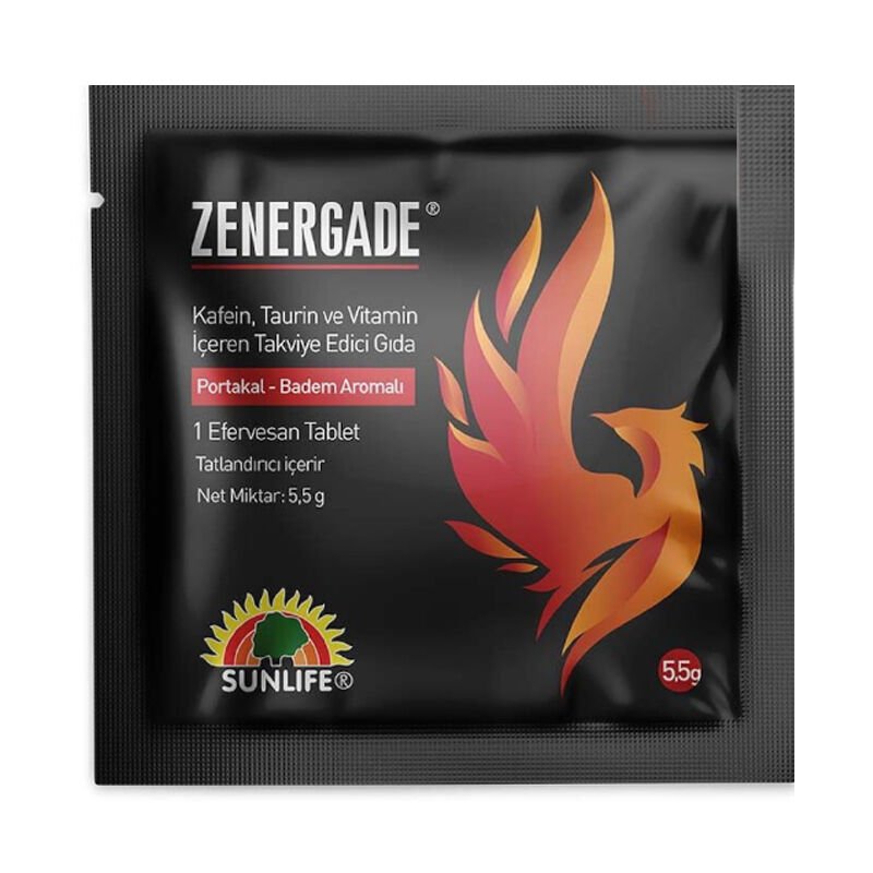 Sunlife Zenergade 1 Efervesan Tablet 55 gr