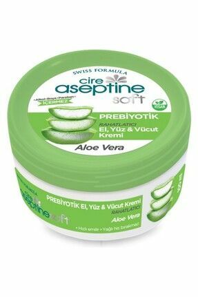 Cire Aseptine Soft Prebiyotik El Yüz ve Vücut Kremi Aloevera 100 ml