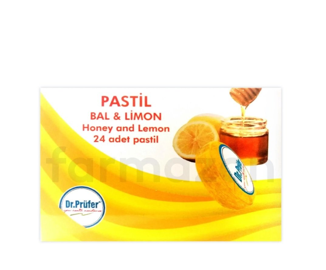 Dr. Prüfer Pastil Bal & Limon 24'lü