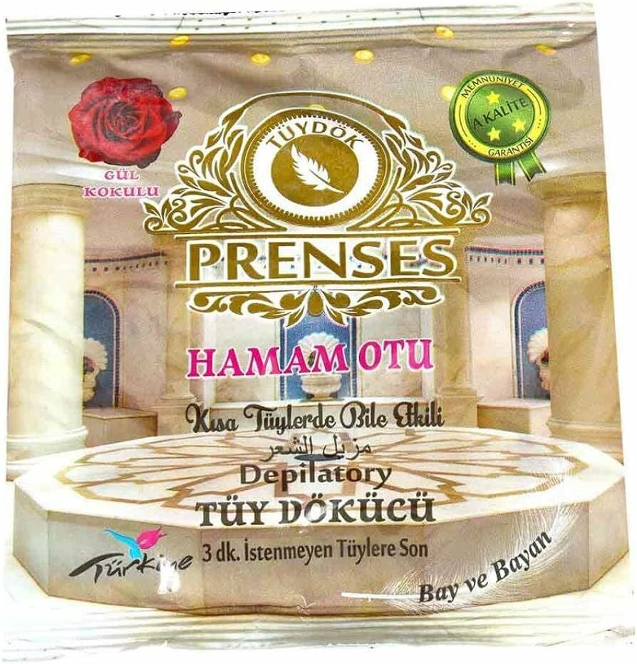 Prenses Tüy Dökücü Toz Hamam Otu 170-200 gr