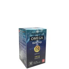 Multi Fish Omega Balık Yağı 1000 mg 30 Kapsül