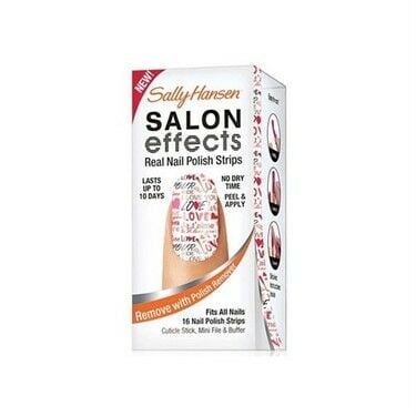 Sally Hansen Salon Effects Gerçek Ojeden Yapılan Desenli Tırnak Bantları - Love Always