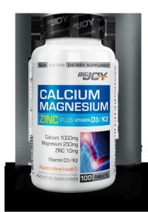 Bigjoy Vitamins-Calcium Magnesium Zinc Plus 100 Tb