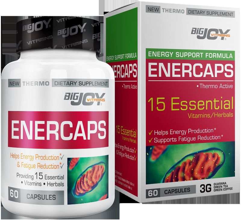 Bigjoy Vitamins-Enercaps 60 Kaspul