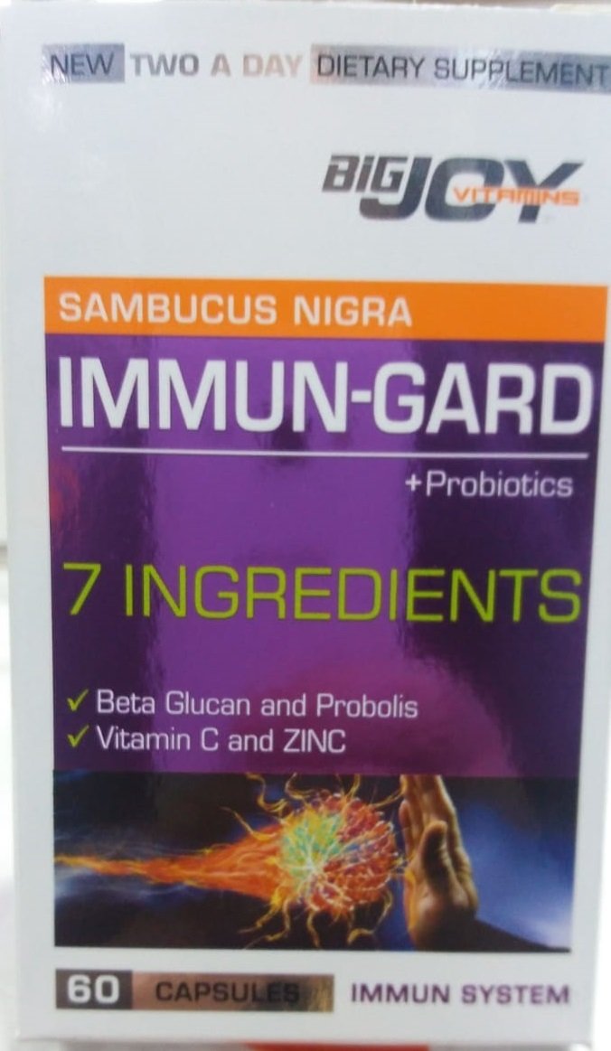 Bigjoy Vitamins-İmmum Gard 60 Kapsul
