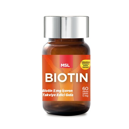 Biotin 5 Mg 60 Tablet