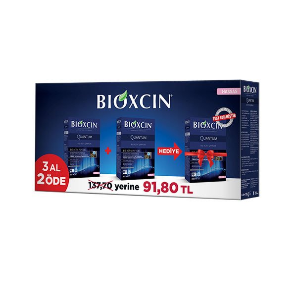 Bioxcin 3 Al 2 Öde Quantum Hassas Şampuan