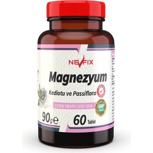 Nevfix Magnezyum Passiflora 60 Tablet