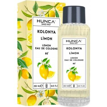 Hunca Care Cam Şişe Kolonya Limon 250 ml