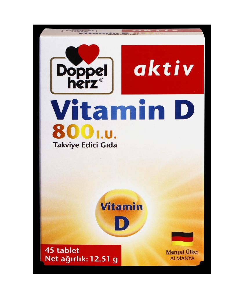 DOPPELHERZ VITAMIN D 800 IU-45 TABLET