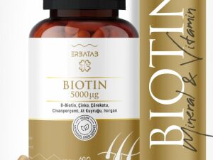 Erbatab Biotin 60 Kapsül