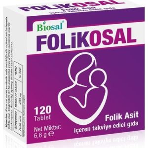 Folikosal 400 mcg Folik Asit 30 Tablet