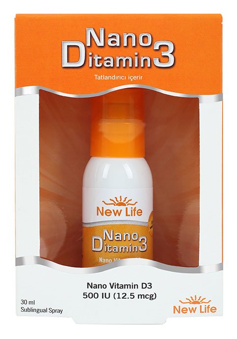 New Life Nano Ditamin 3 30 Ml Sprey