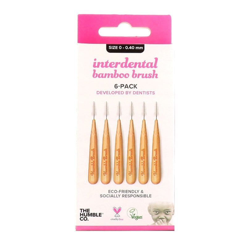 Humble Brush Bambu Diş Arası Fırçası 0.40mm 6 Adet