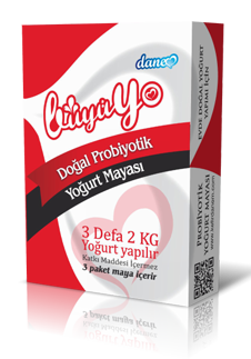Büyüyo Doğal Probiyotik Yoğurt Mayası 3*0,5gr