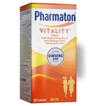 SKT:05/2024 Pharmaton Vitality 60 Tablet