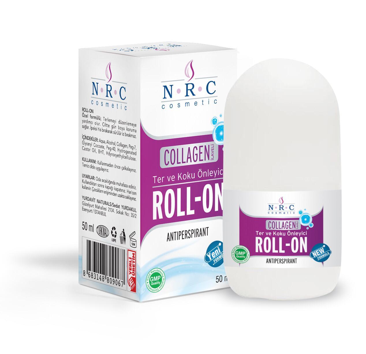 Nrc Collagen Ter ve Koku Önleyici Roll On 50 ml