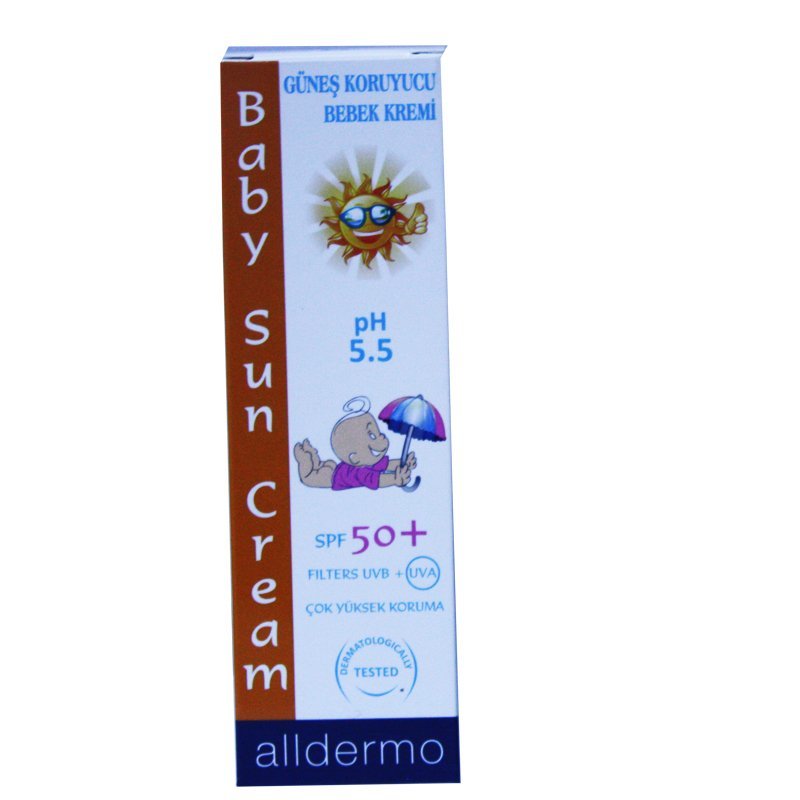 Alldermo Güneş Koruyucu Bebek Kremi Spf50+ 75ml