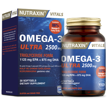 Nutraxin Omega-3 Ultra 2500 mg 30 Kapsül