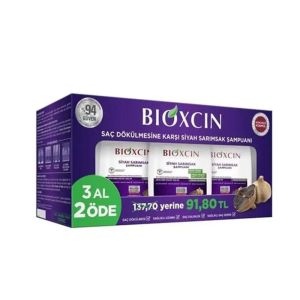 Bioxcin Siyah Sarımsak Şampuanı 300 ml - 3 Al 2 Öde (179,80 TL Etiketli)