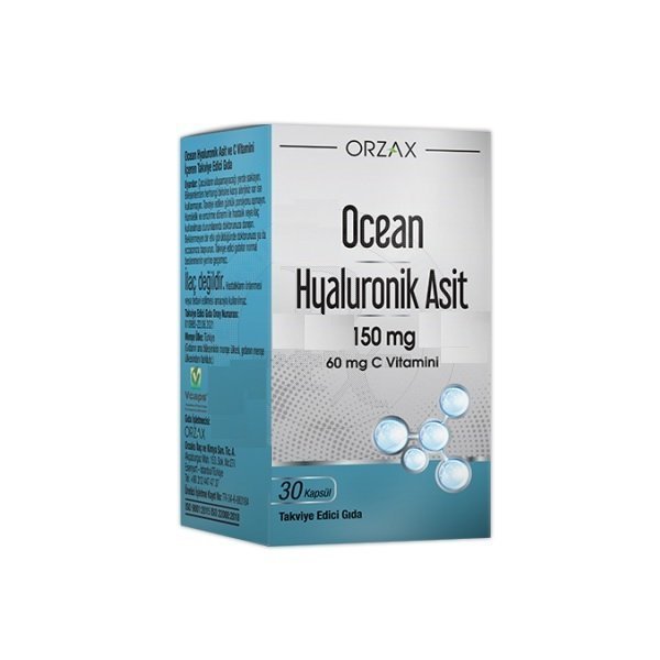 Ocean Hyaluronik Asıt 150 Mg 30 Kapsul