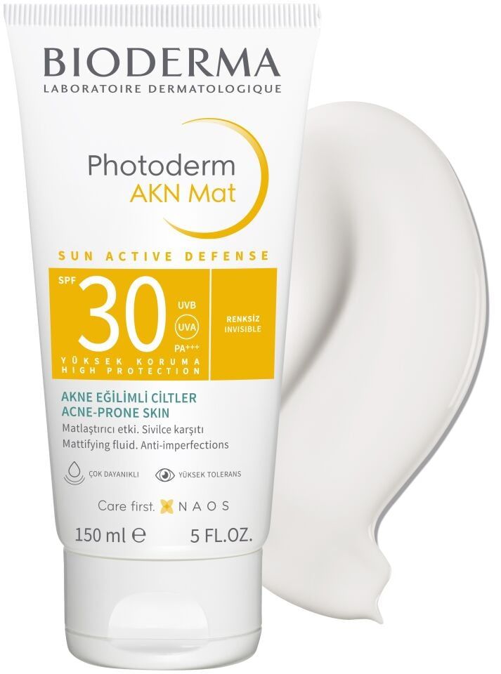 Bioderma Akn Mat Spf 30+ Güneş Kremi 150 ml