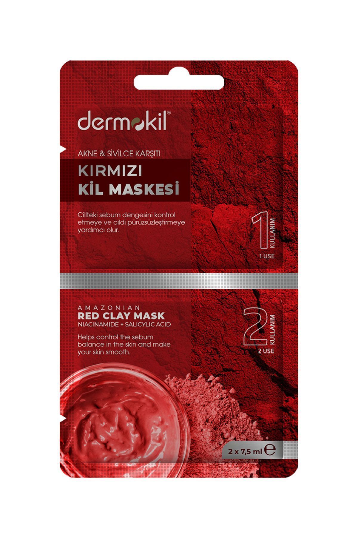 Dermokil Akne ve Sivilce Karşıtı Kil Maskesi 5 ml