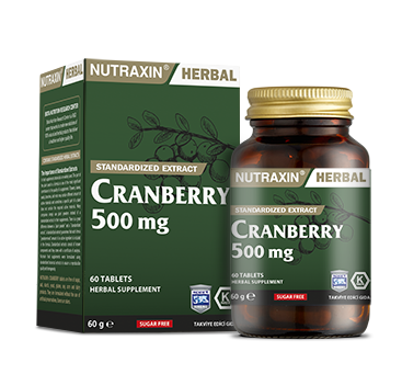 Nutraxin Cranberry 500Mg 60 Tablet