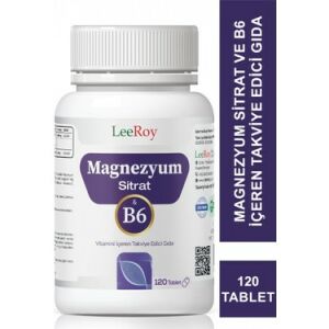 Leeroy Magnezyum Sitrat 120 Tablet