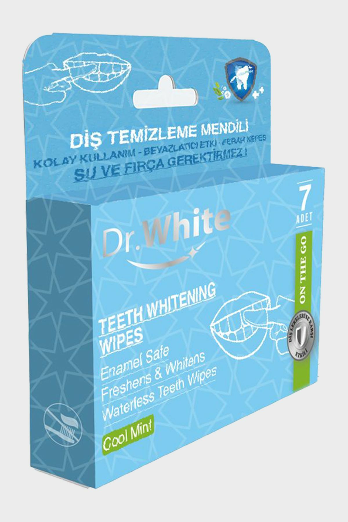 Dr. White Diş Beyazlatma Mendili 7'li