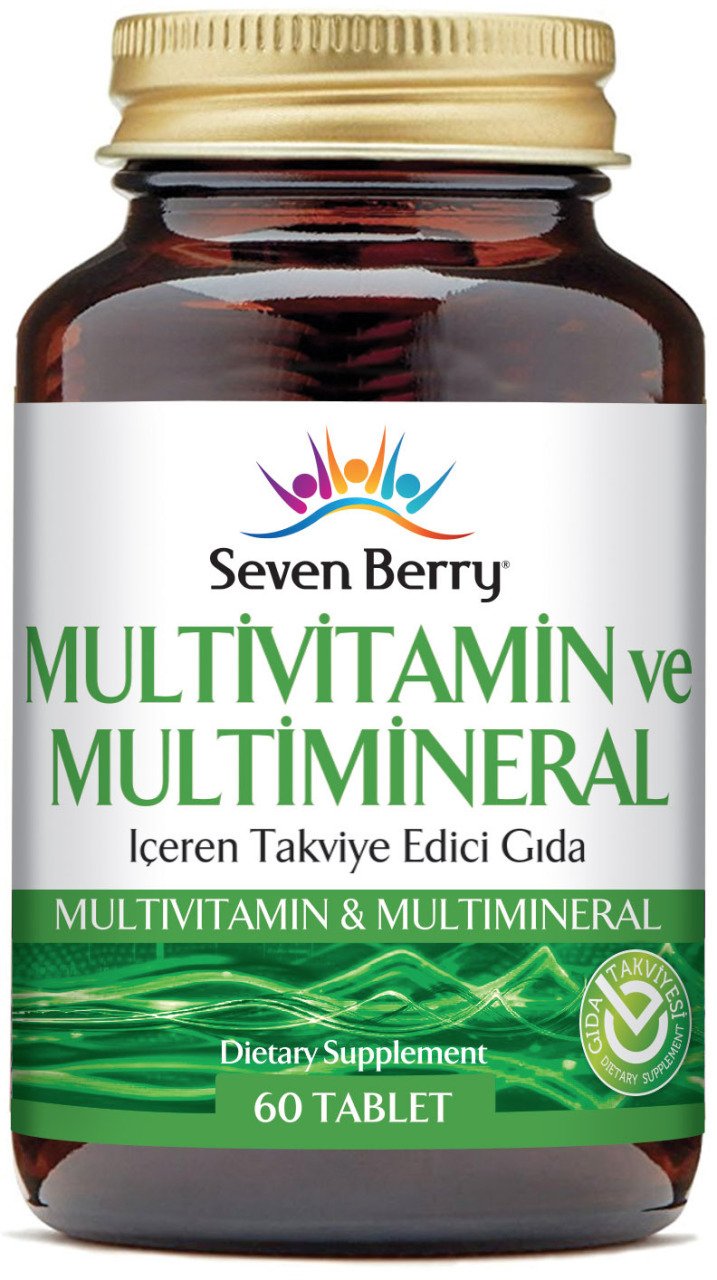 Seven Berry Multivitamin ve Multimineral 60 Tablet