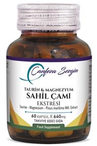 Canfeza Sezgin Sahil Çamı Ekstresi Taurin Magnezyum 60 Kapsül