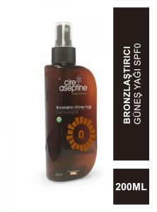 Cire Aseptine Havuç Yağlı Bronzlaştırıcı Güneş Kremi SPF0 200 ml