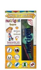 Nutrigen Supra Vitamin Mineral Şurubu 200ml - Okul Seti Hediyeli