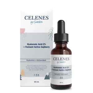 Celenes by Sweden Hyaluronic Acid + Ferment Active Gojiberry Cilt Bakım Serumu 30 ml