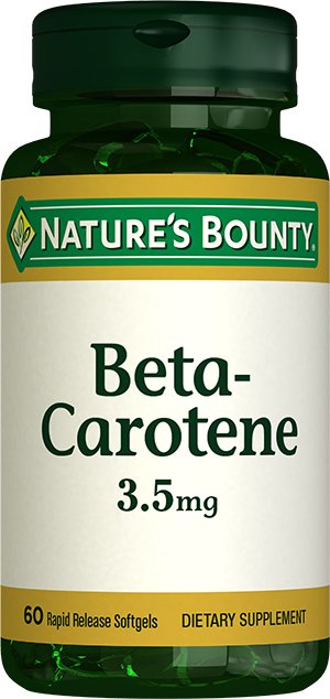 Nature'S Bounty Beta Carotene 3,5 Mg 60 Softgels