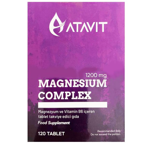 Atavit Magnesium Complex 1200 mg 120 Tablet