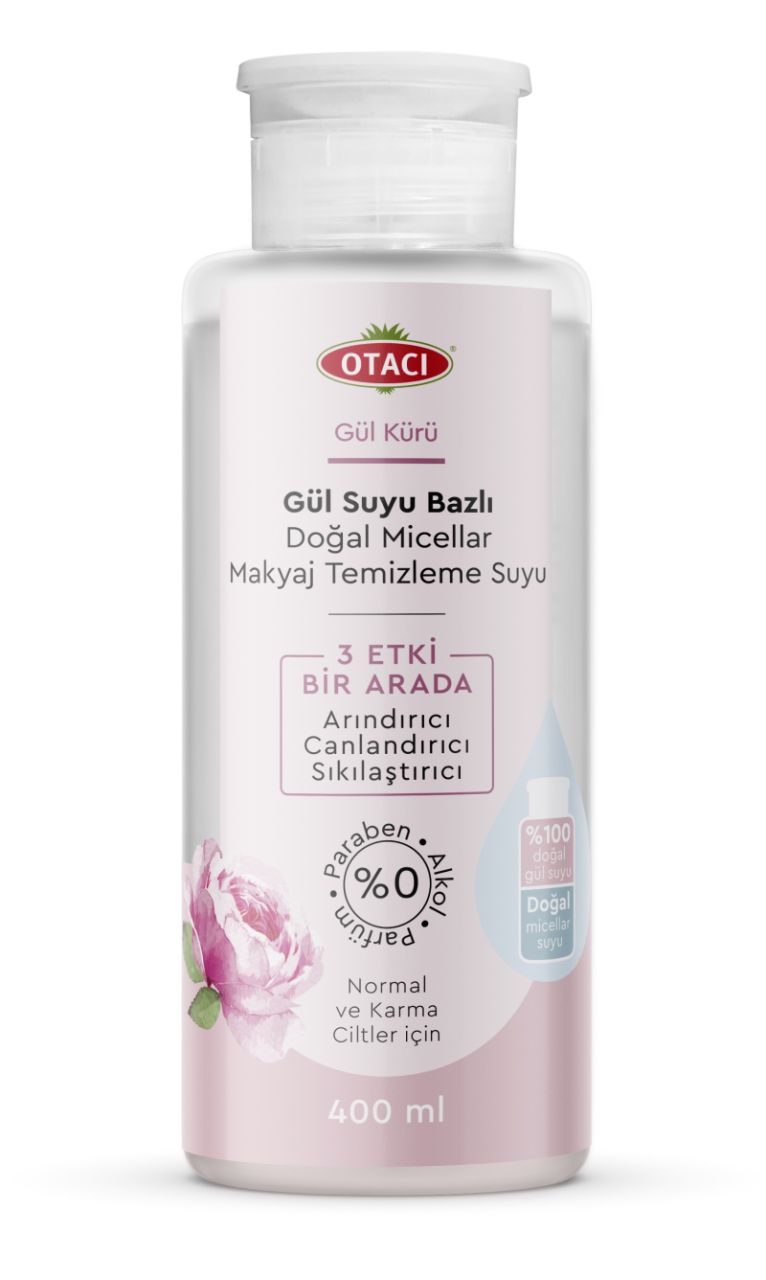 Otacı Gul Kuru Mıcellar Temızleme Suyu 400 Ml