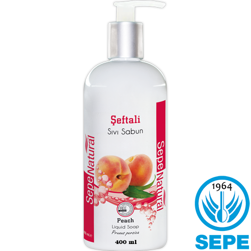 Şeftali Sıvı Sabun 400 ml Peach Liquid Soap