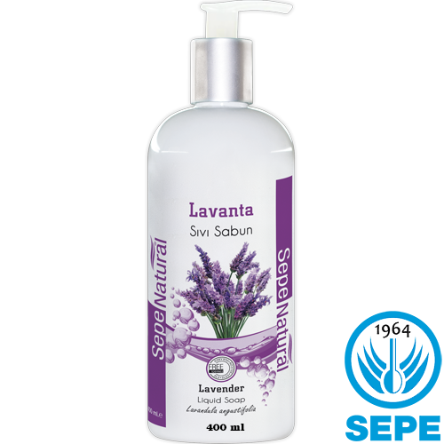 Lavanta Sıvı Sabun 400 ml Lavender Liquid Soap