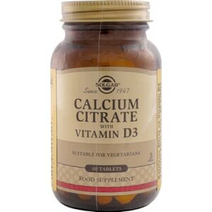 Dearvit Calcium Citrate with Vitamin D3 60 Tablet