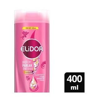 Elidor Şampuan Güçlü Parlak 2'si 1 Arada 400 ml