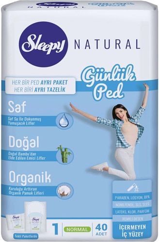 Sleepy Normal Günlük Ped 40'lı