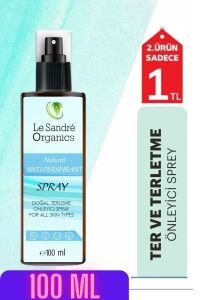 Le Sandre Organics Terleme Önleyici Sprey 100 ml