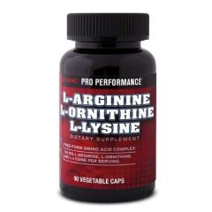 GNC L-Arginine & L-Ornithine & L-lysine 90 Kapsül