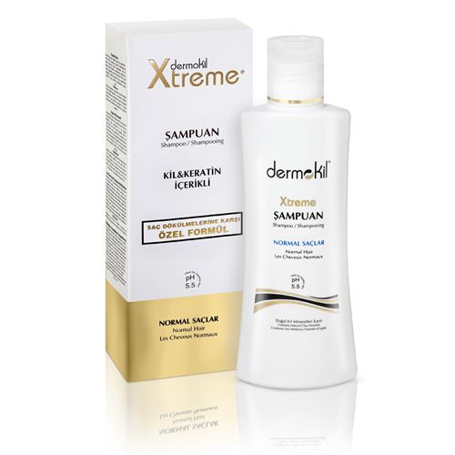 Dermokil Xtreme Şampuan Kil Keratin Normal Saçlar