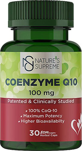 Nature's Supreme Coenzyme Q10 100 mg 30 Tablet